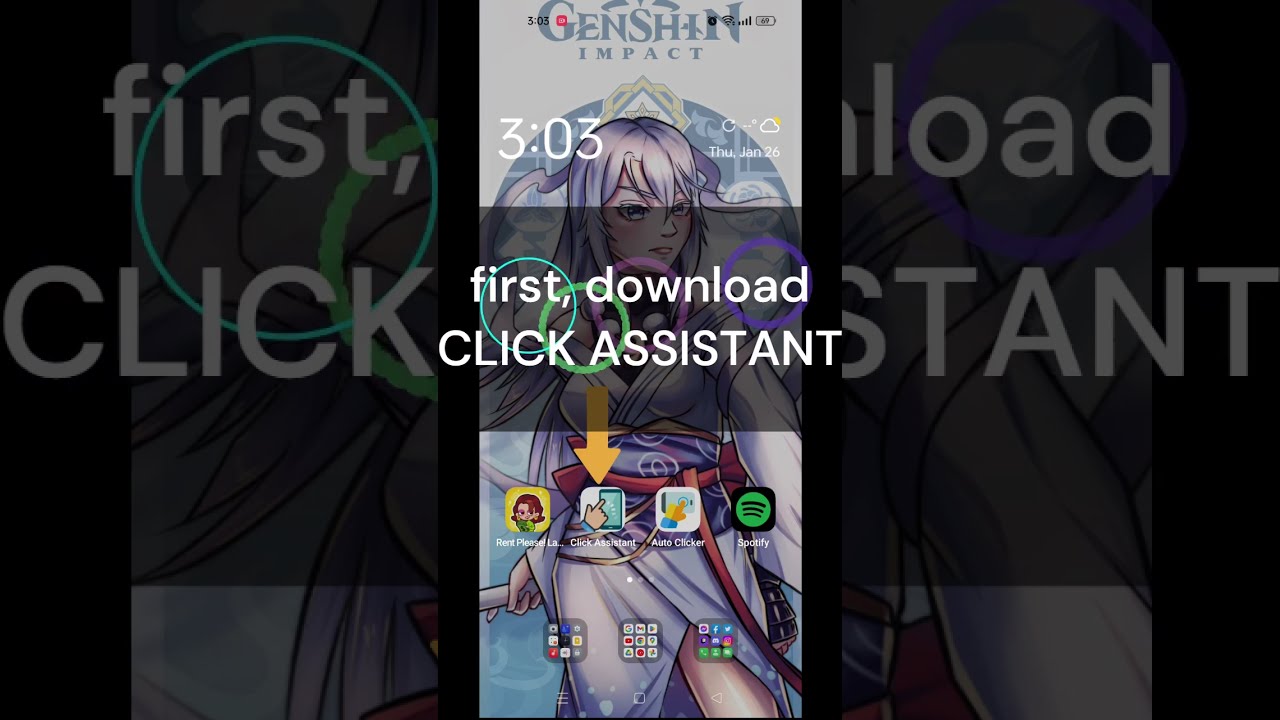 Easy and Fast TOUCH and HOLD Auto-Clicker App