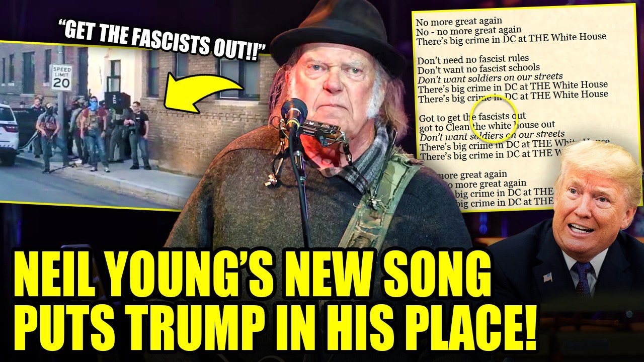 Neil Young CALLS OUT Trump in SCATHING Protest Song