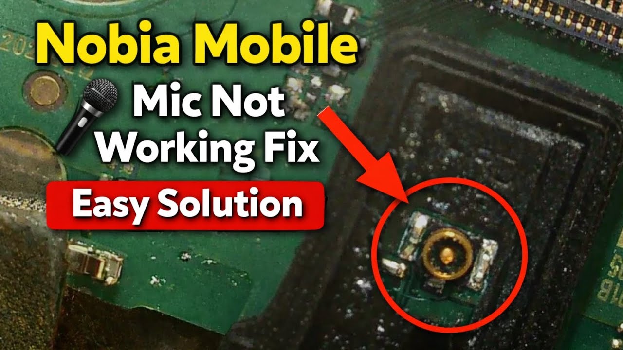 Nobia MobileMic Not Working