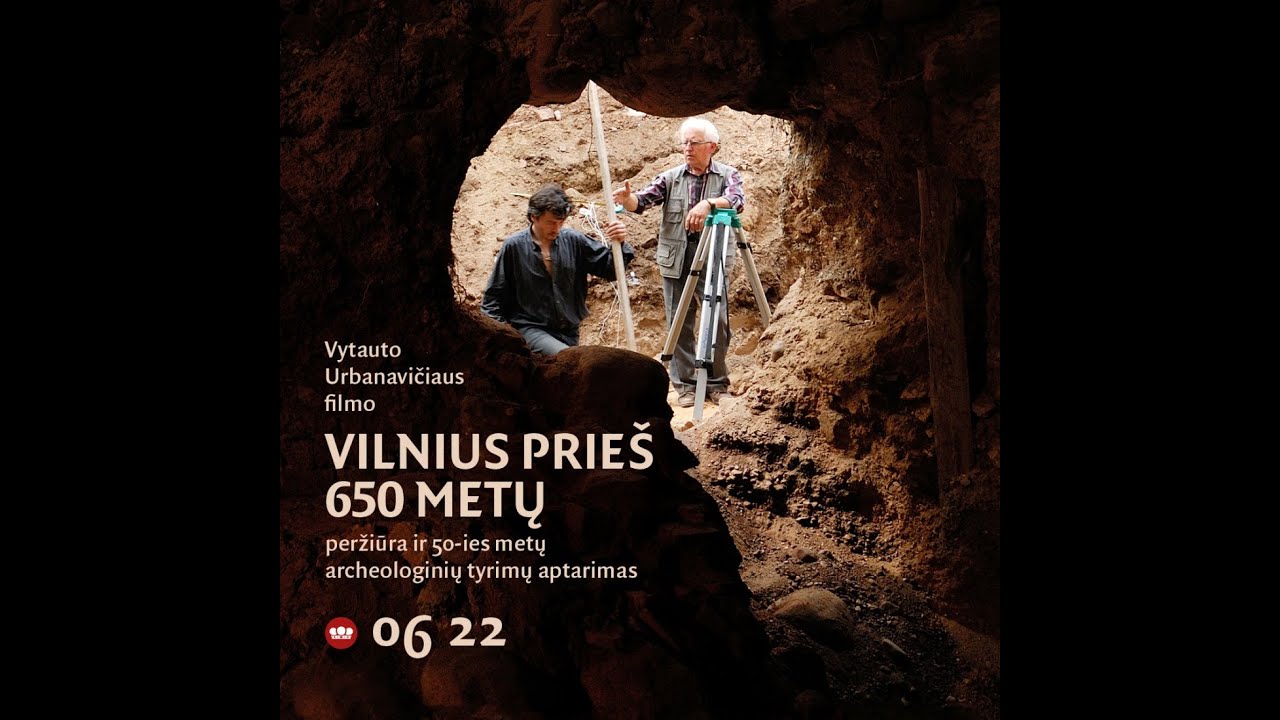 Vytauto Urbanavičiaus filmo „Vilnius prieš 650 metų“ peržiūra ir  archeologinių tyrimų aptarimas