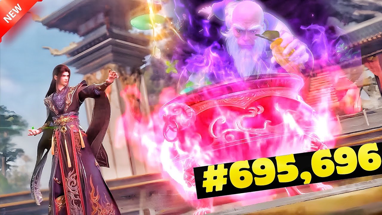 Weak Boy Becomes God Anime Season 6 Part :) 695 & 696 Xiao Yan Breakthrough Fight Saint