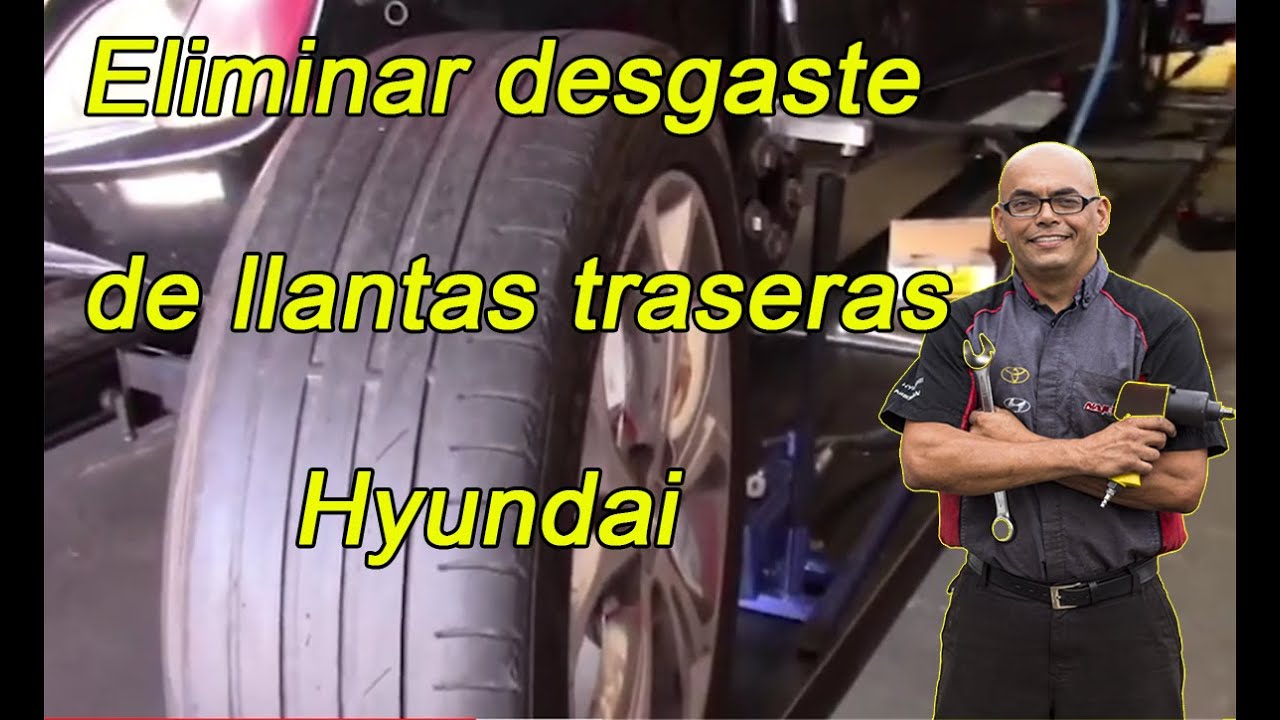 Como corregir desgaste de llantas traseras
