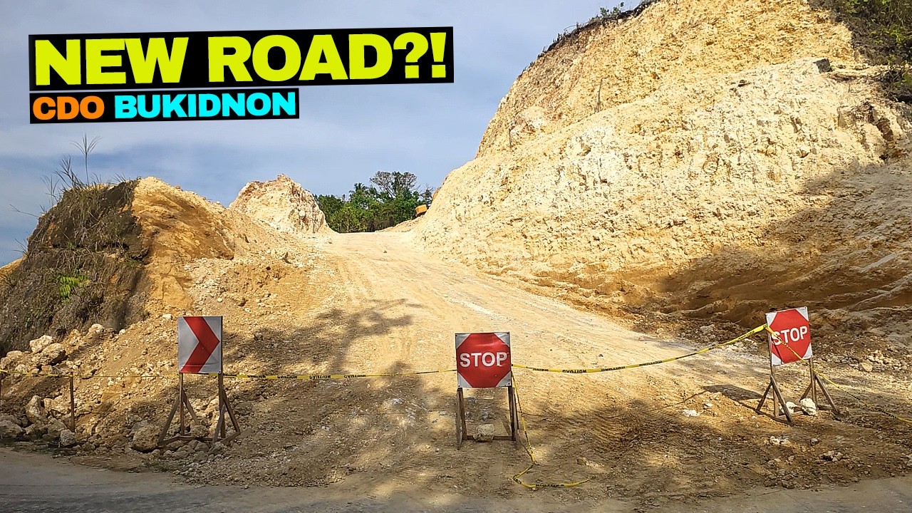 Another MOUNTAIN ROAD in the Future?! Short Drive near CDO City Convention Center