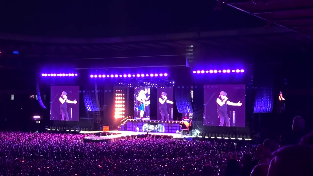 You Shook Me All Night Long, AC/DC, Murrayfield Stadium, Edinburgh, August 21, 2025