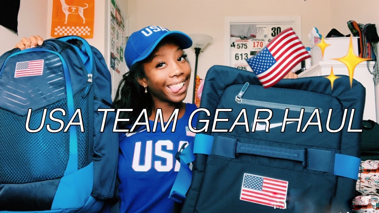 USA Team Gear Try-on Haul!|| Britton Wilson