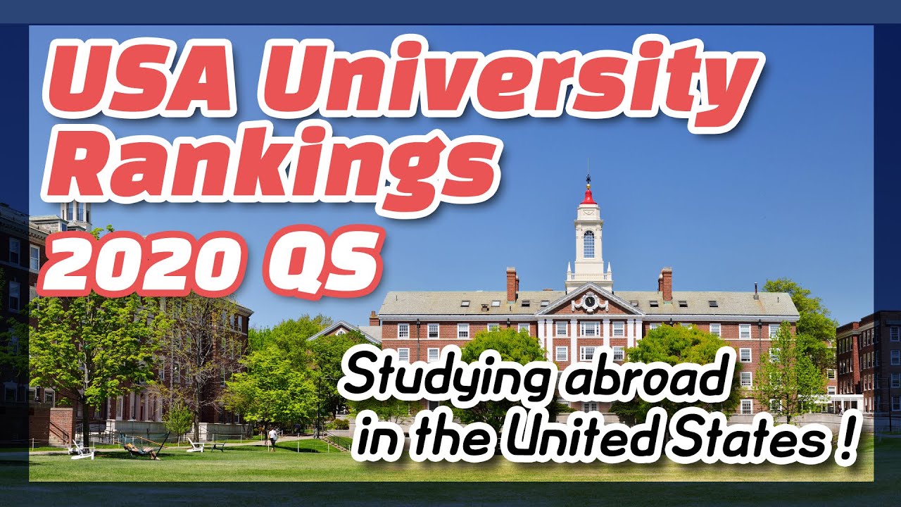 2020 QS USA University Top Rankings 30 I 100pro-da