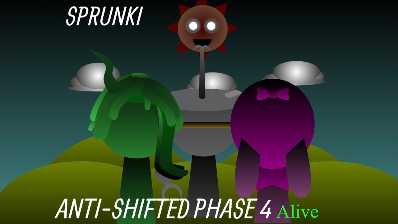 Sprunki Anti-Shifted Phase 4 (My Alive) Full showcase