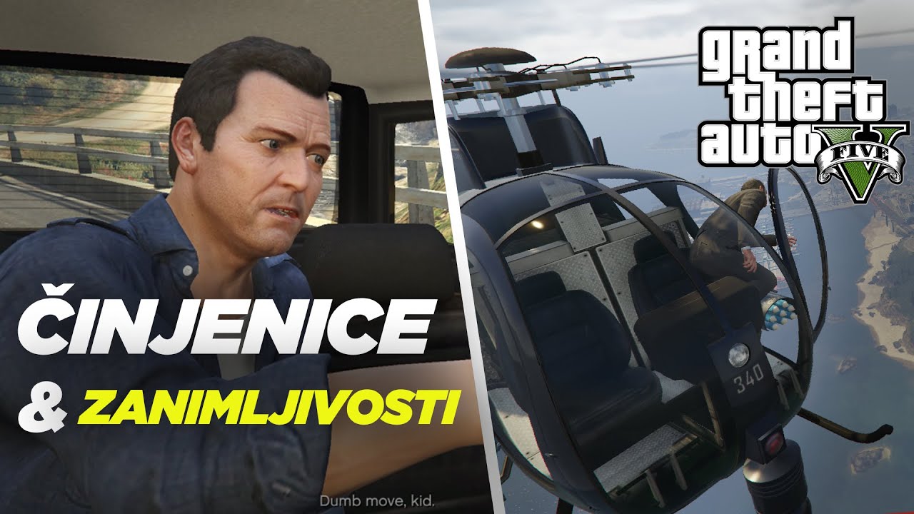Neverovatne Činjenice o GTA 5 Za Koje Niste Znali
