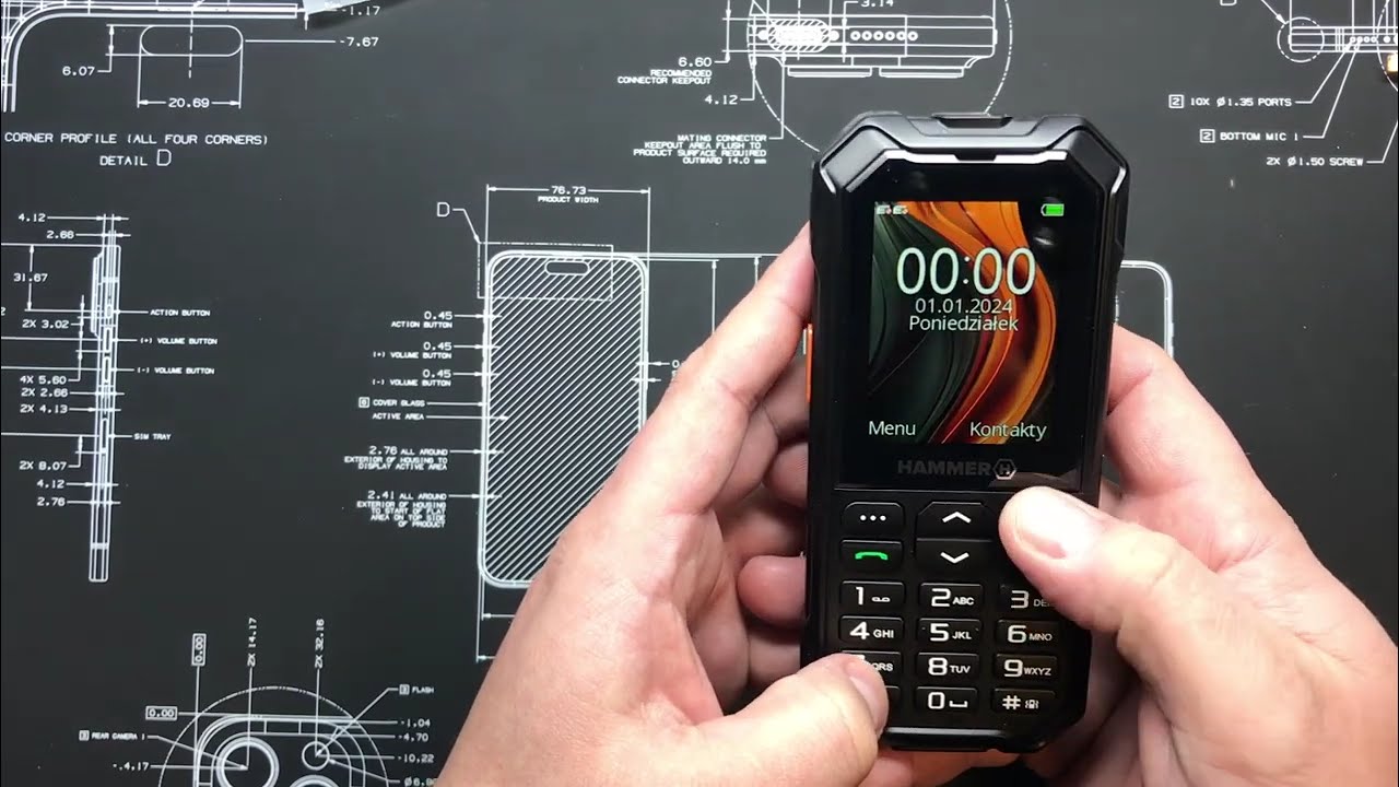 MyPhone HAMMER 6 LTE odporny dla seniora | rozpakowanie | pierwsze uruchomienie