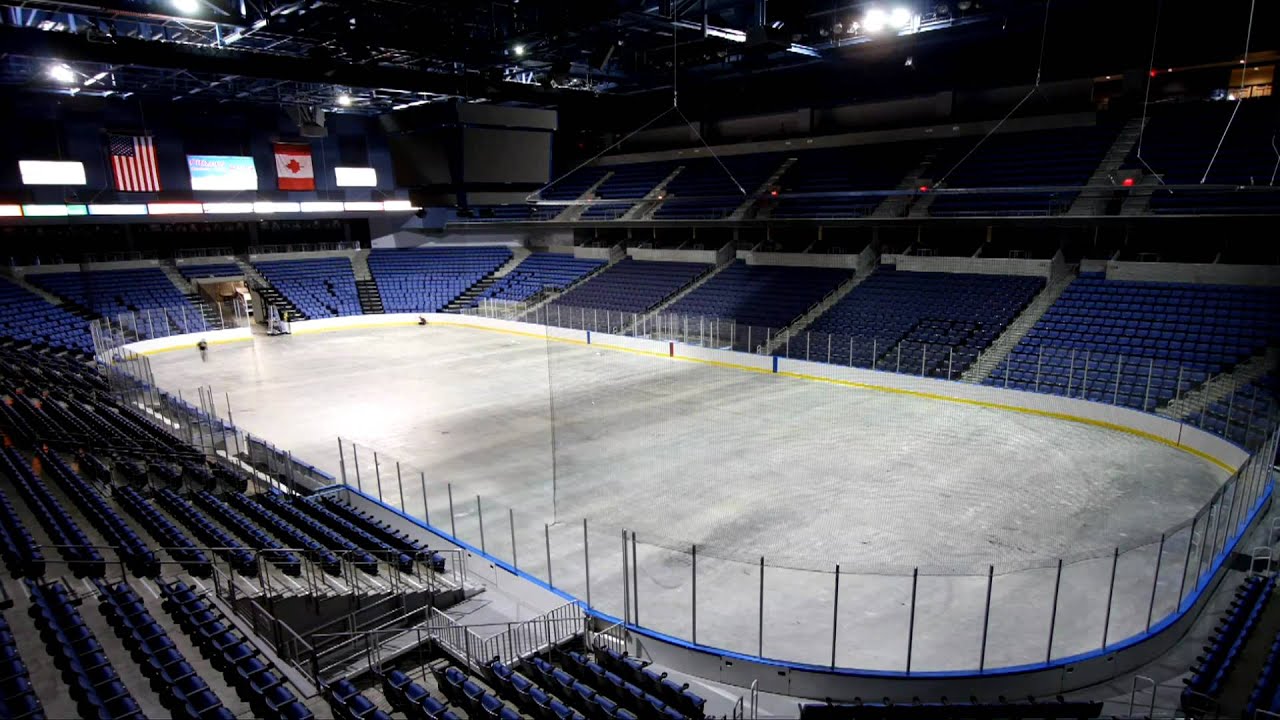 Arena floor change timelapse