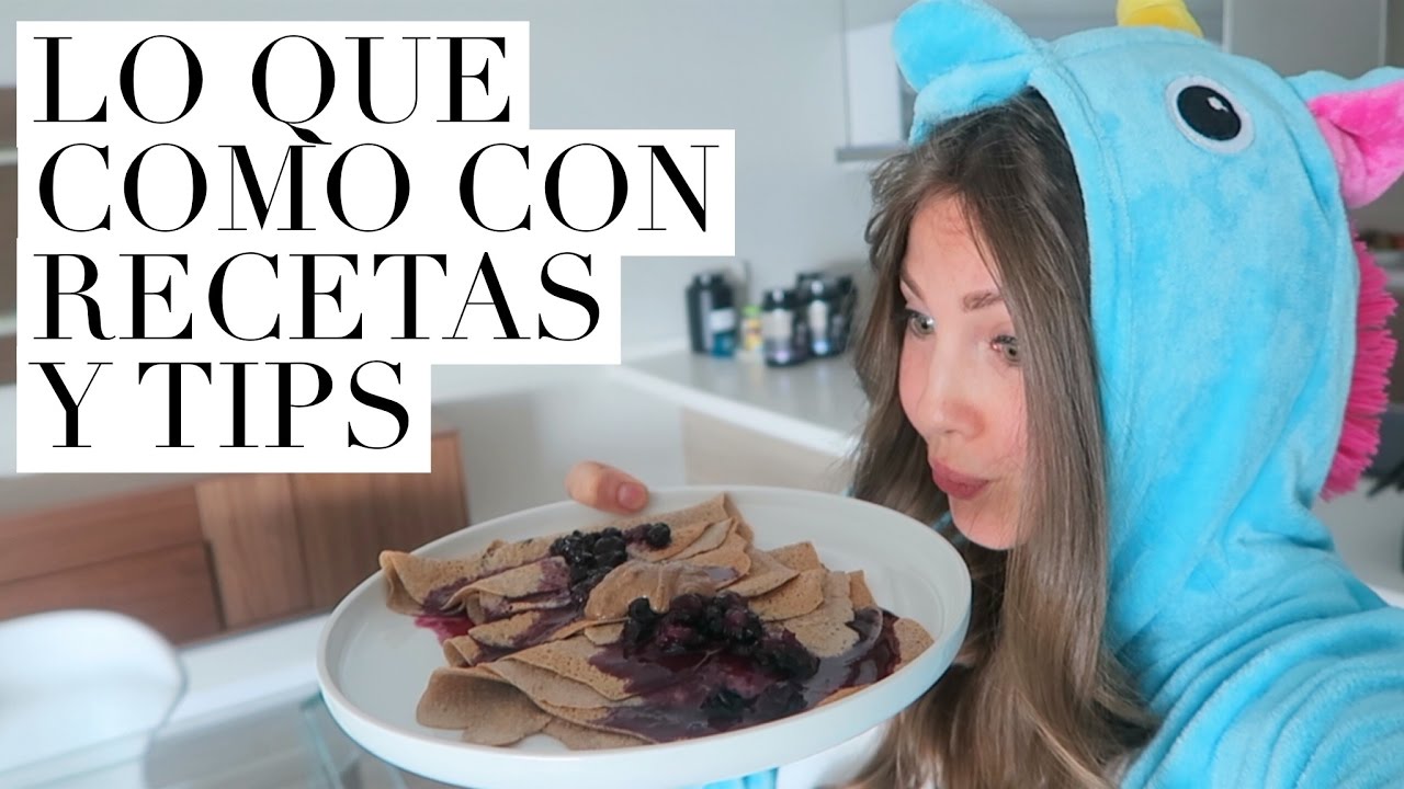 LO QUE COMO | RECETAS | BOWL VEGANO | SNACKS | TIPS