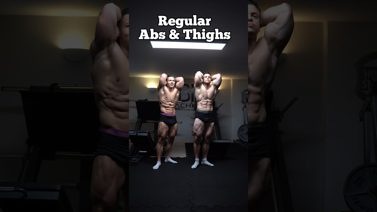 3 Varianten der Abs & Thighs Pose (MUSST DU KENNEN!) #abs #thighs #posing #bodybuilding