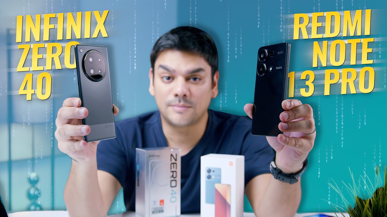 Infinix Zero 40 vs Redmi Note 13 Pro | Battle of Mid-rangers!