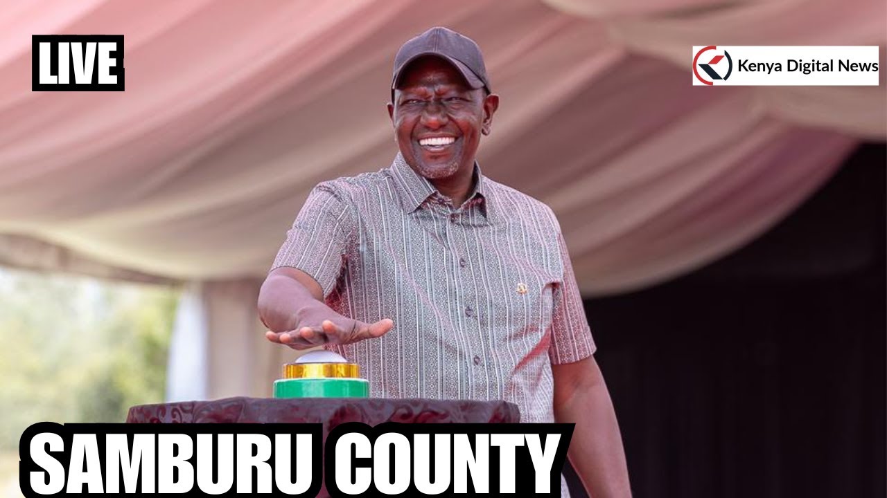 LIVE: President Ruto Graces NYOTA Capital Disbursement, Archers Post, Samburu County