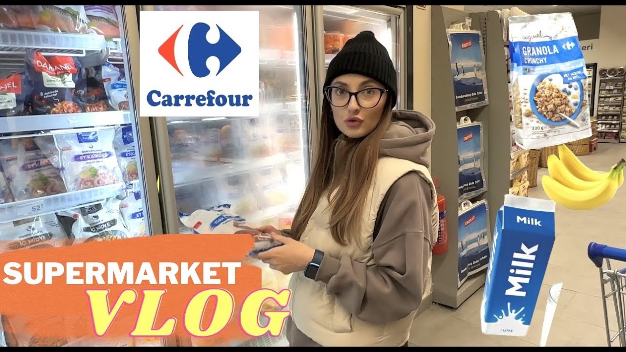 наша продуктовая корзина в Турции🇹🇷 | супермаркет | замороженная шаурма vlog 🌯🥫