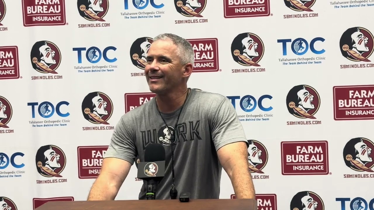 FSU Football: Mike Norvell on third preseason practice, highlights Jasen Lopez & Izayia Williams