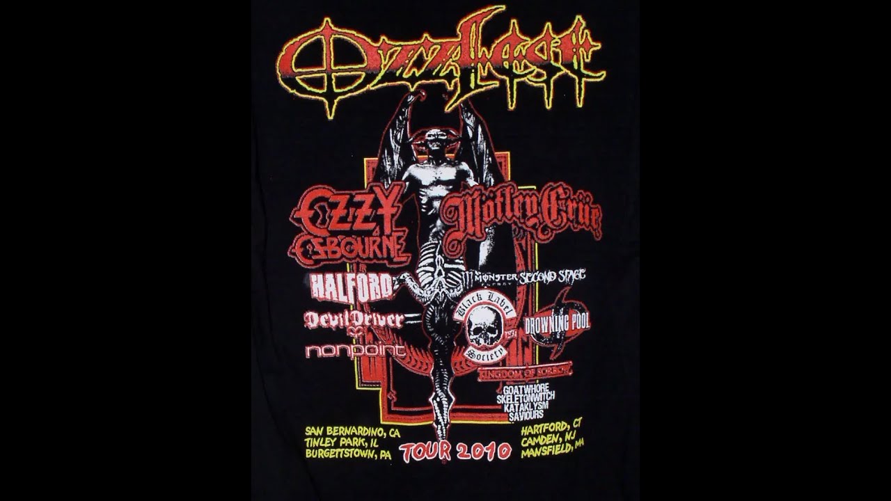 Ozzfest 2010 Ozzy Last Ozzfest at Tinley Park