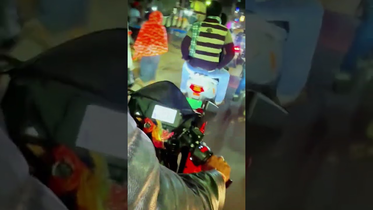 night ride in ara street