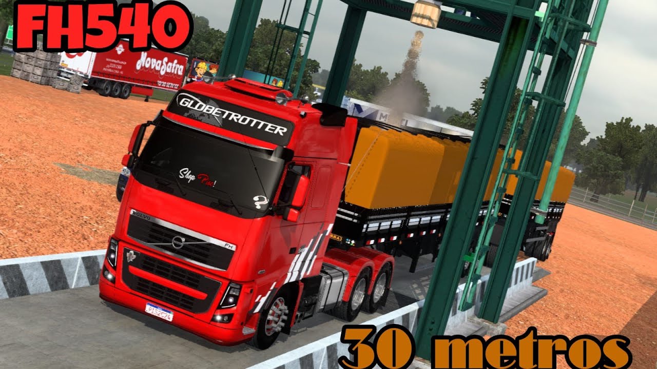 VOLVO FH 540 NO 30 METROS NO MG INTERIOR | ETS 2 1.57