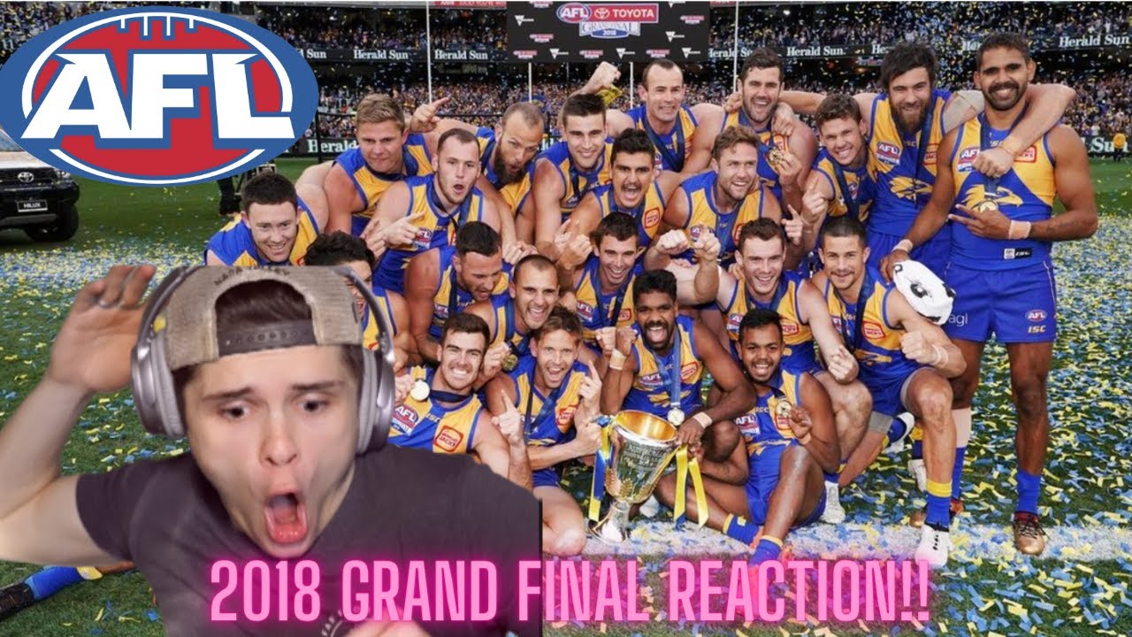 American's FIRST EVER Reaction to the 2018 Grand Final - 🔥😱INSANE ENDING😱🔥