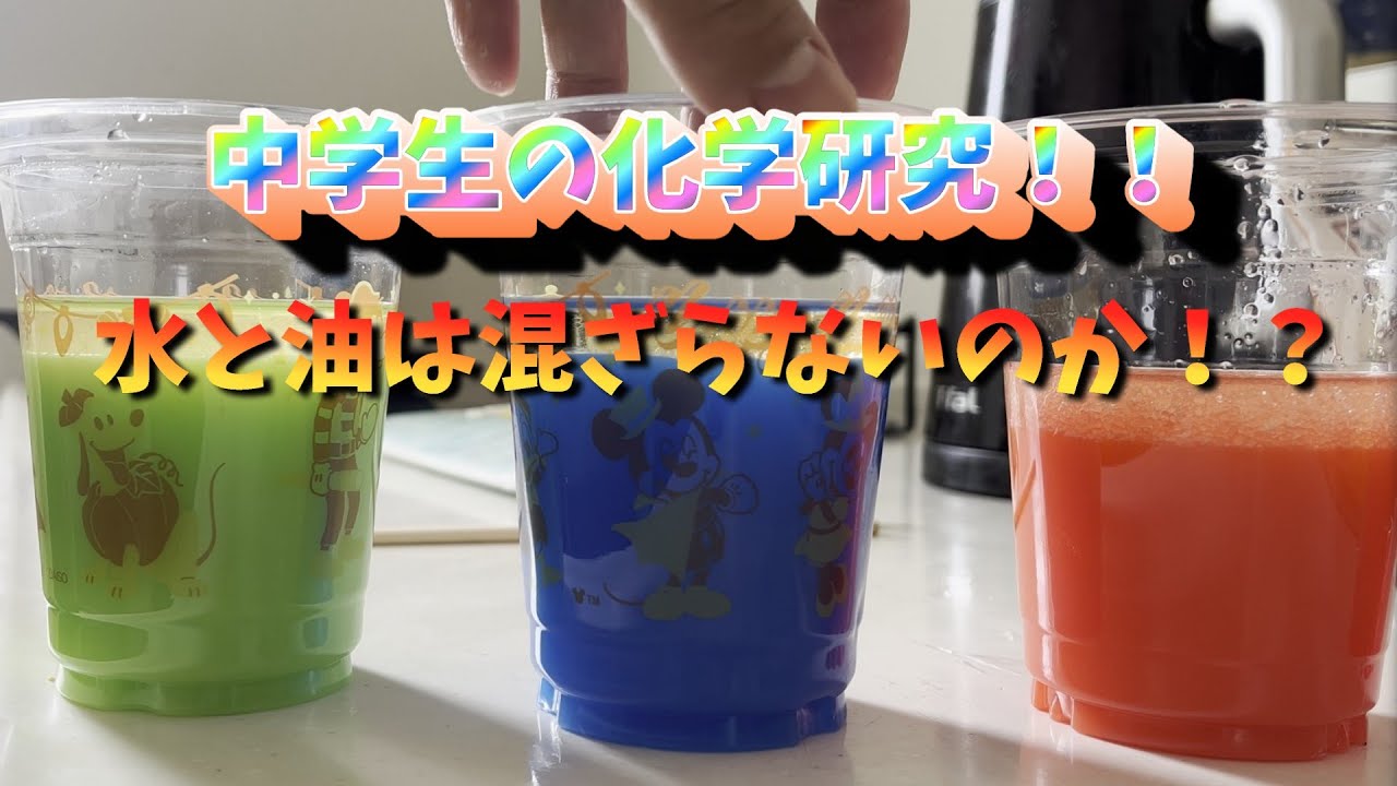【中学生の自由研究】