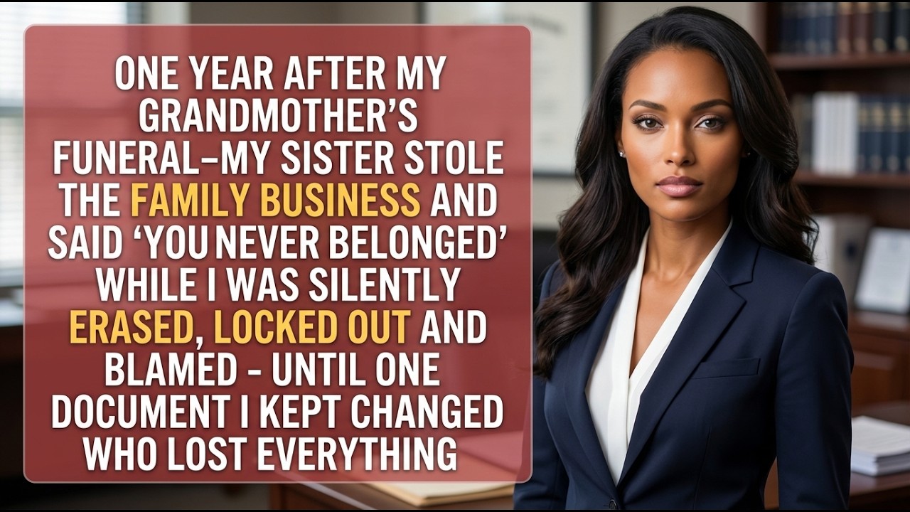At Grandma’s Funeral My Sister Sold Me Out, “You Don’t Matter” As I Was Erased — She Didn’t Win