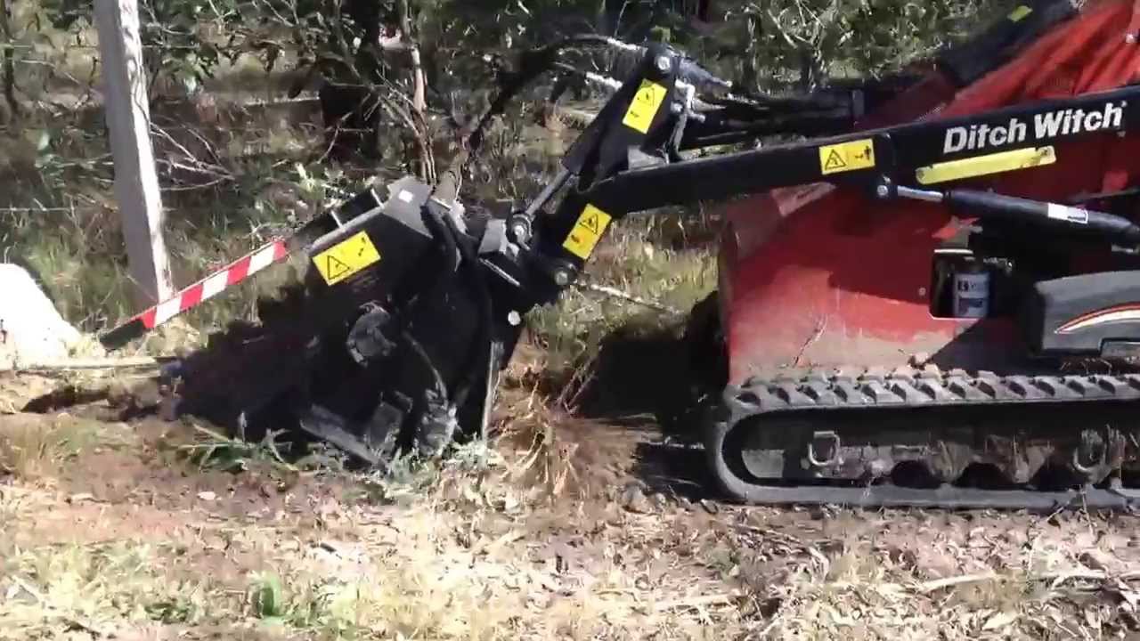 Silt fencing - trenching