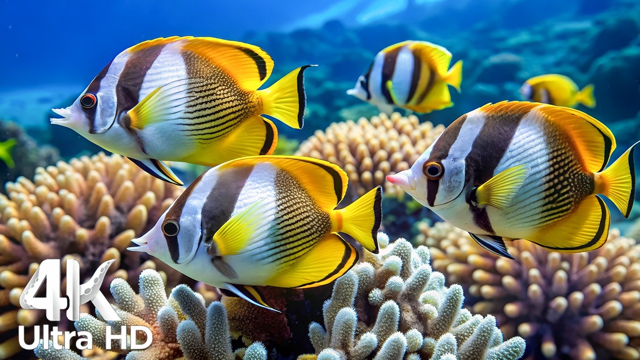 Under The Sea 4K – Stunning Coral Reefs, Marine Life & Soothing Relaxing Music #2