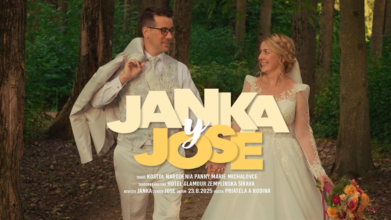 Janka a Jose /wedding, svadobný klip, svadba 2025, Zemplínska Šírava /