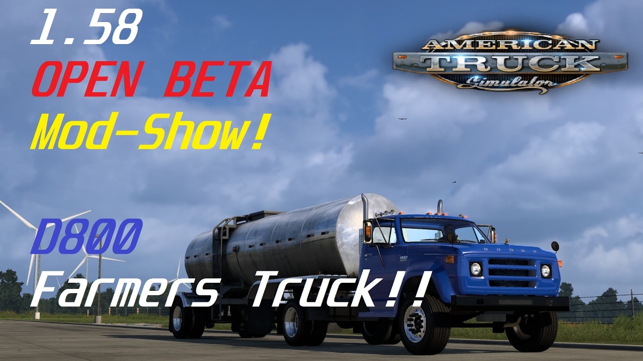 ATS 1.58 BETA Neue Features und Dodge D800 Perkins Diesel | 1.58 MOD-NEWS!