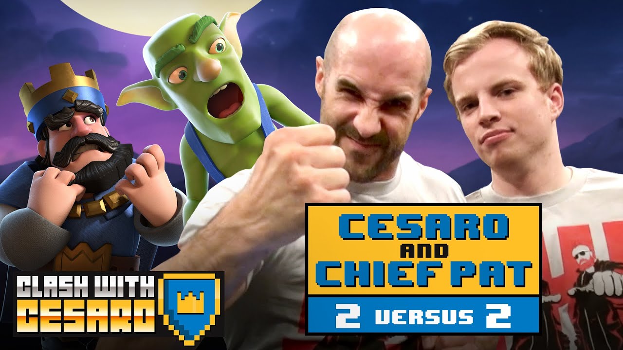 CESARO & CHIEF PAT go to war in 2v2 CLASH BATTLES! - Clash With Cesaro