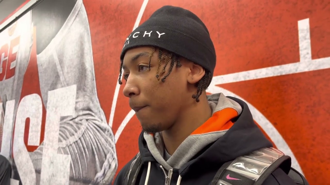 Judah Mintz on getting ejected in Syracuse basketball’s loss to Bryant