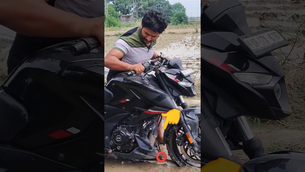 bajaj pulsar n160 new model 2025 full review off roading #automobile #stunt