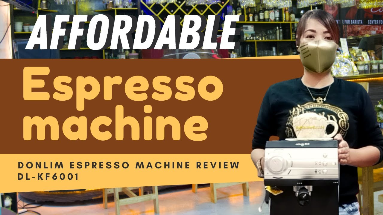 Donlim Espresso Machine Review DL-KF6001