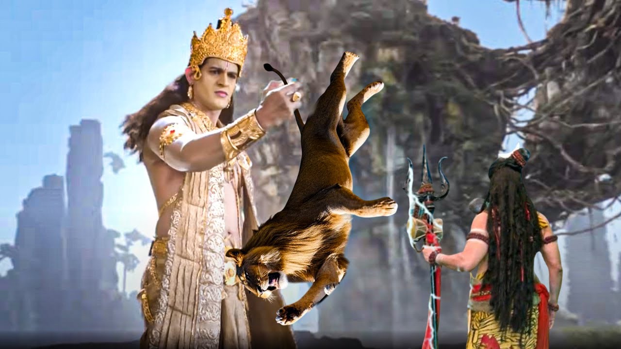 क्या था इस शेर का अपराध, जो नारायण को देना पड़ा दंड? | Vighnaharta Ganesha