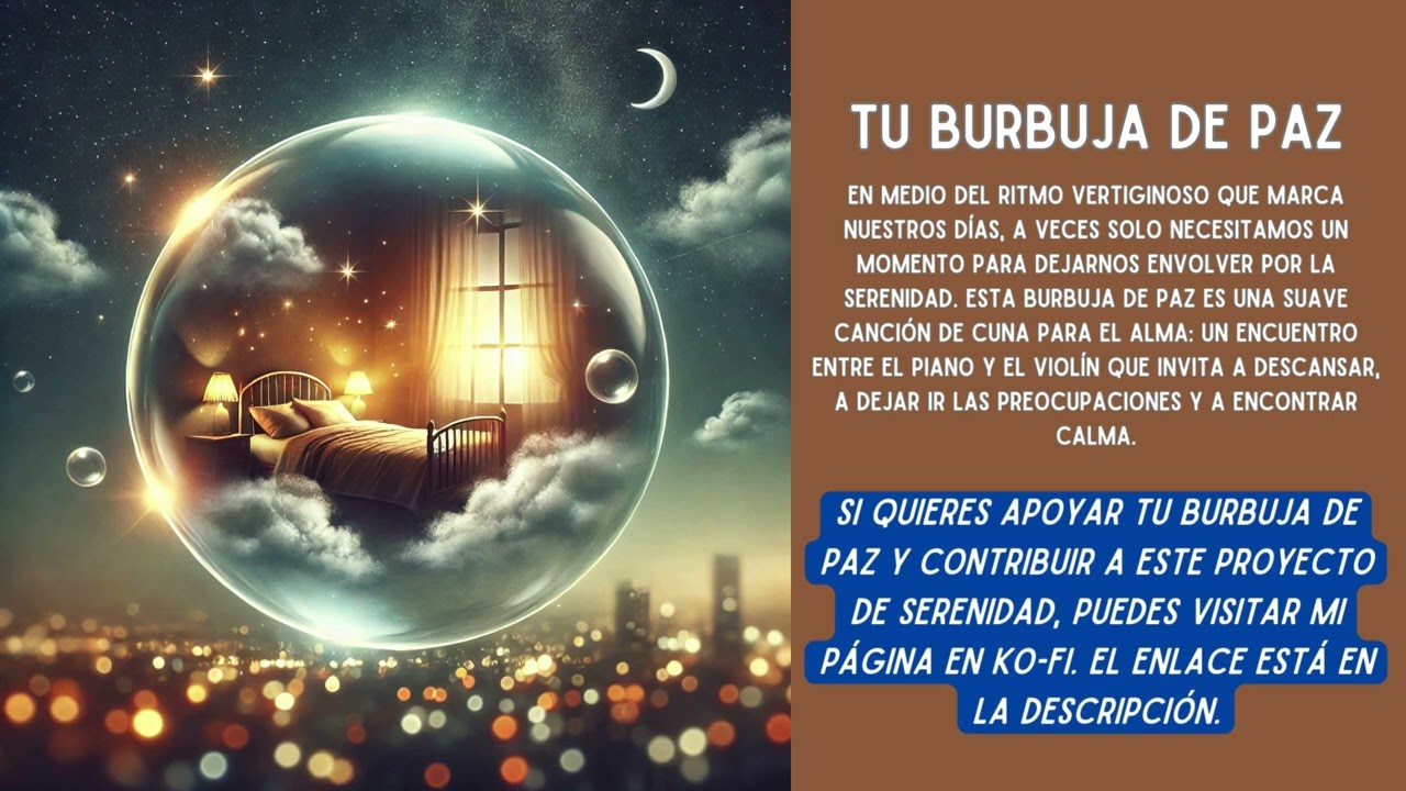 Tu Burbuja De Paz: Canción de Cuna para un Mundo Frenético (Música de Jan Uve)
