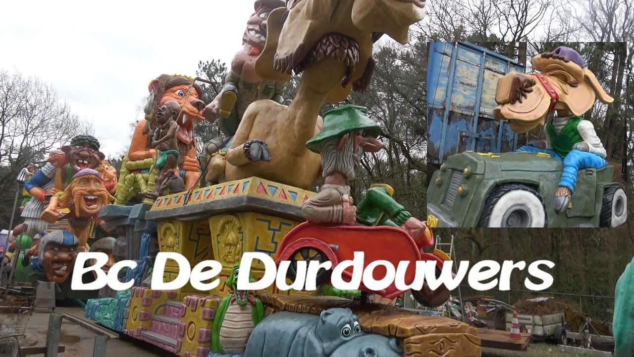 Bouwclub BC DE DURDOUWERS 2020 ( Carnavalswagens )