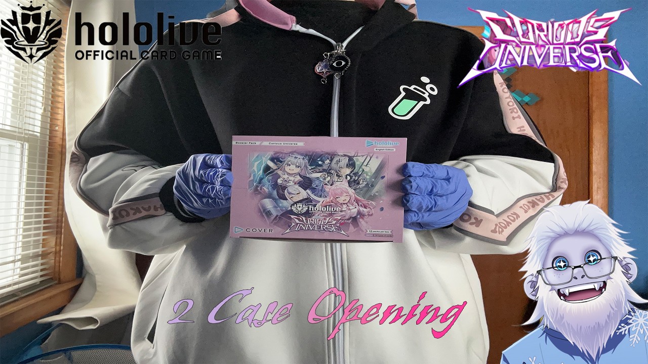 [Hololive Official Card Game] Curiouser and Curiouser (Curious Universe Pack Opening)