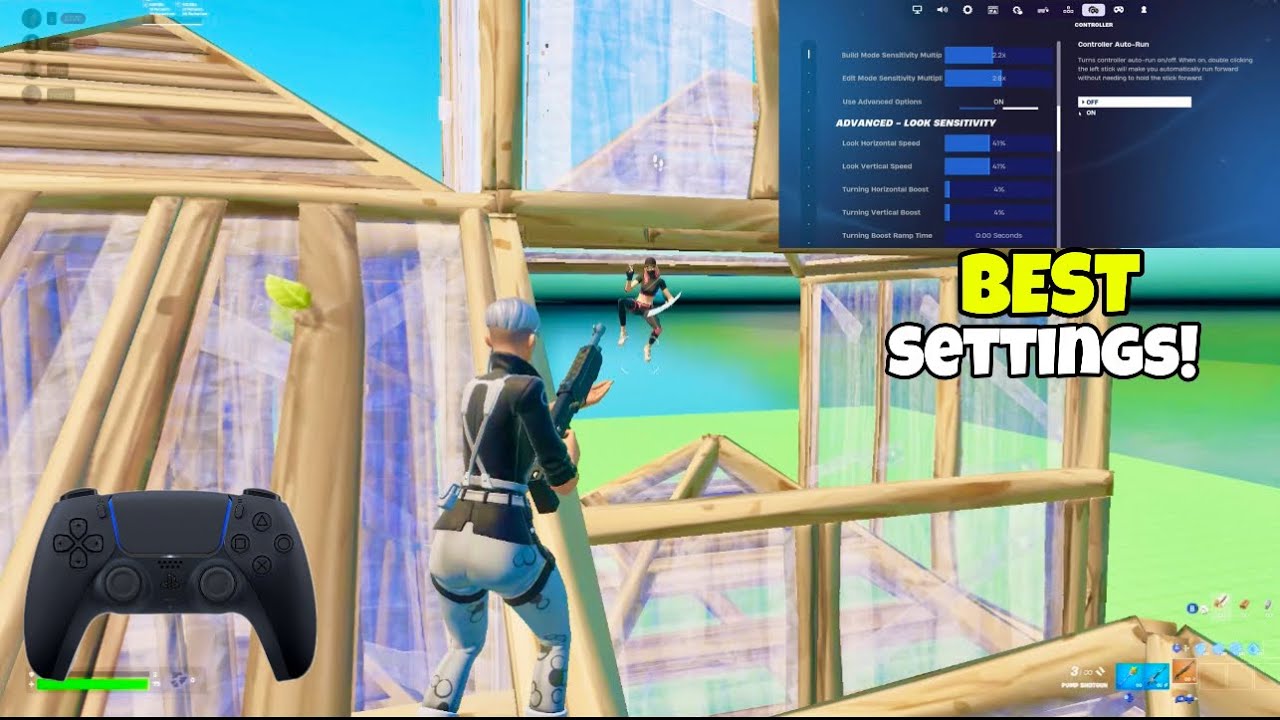 NEW *BEST* Season 4 Controller 🎮 Settings For Ranked & Reload (PS5/PC/XBOX) + AIMBOT/Piece Control 🧩