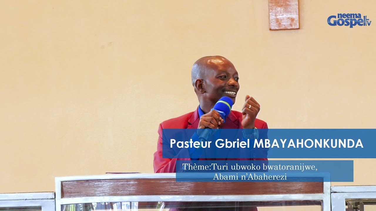Turi ubwoko bwatoranijwe//Pasteur Gabriel MBAYAHONKUNDA