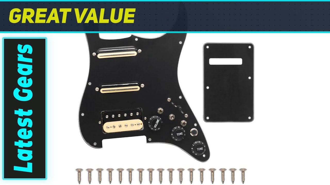 SAPHUE SSH Pickguard: Ultimate Rock & Funk Upgrade