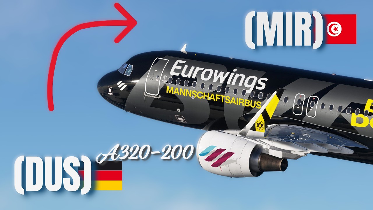 Düsseldorf [DUS] - Monastir [MIR], Eurowings Airlines, Airbus 320-200 