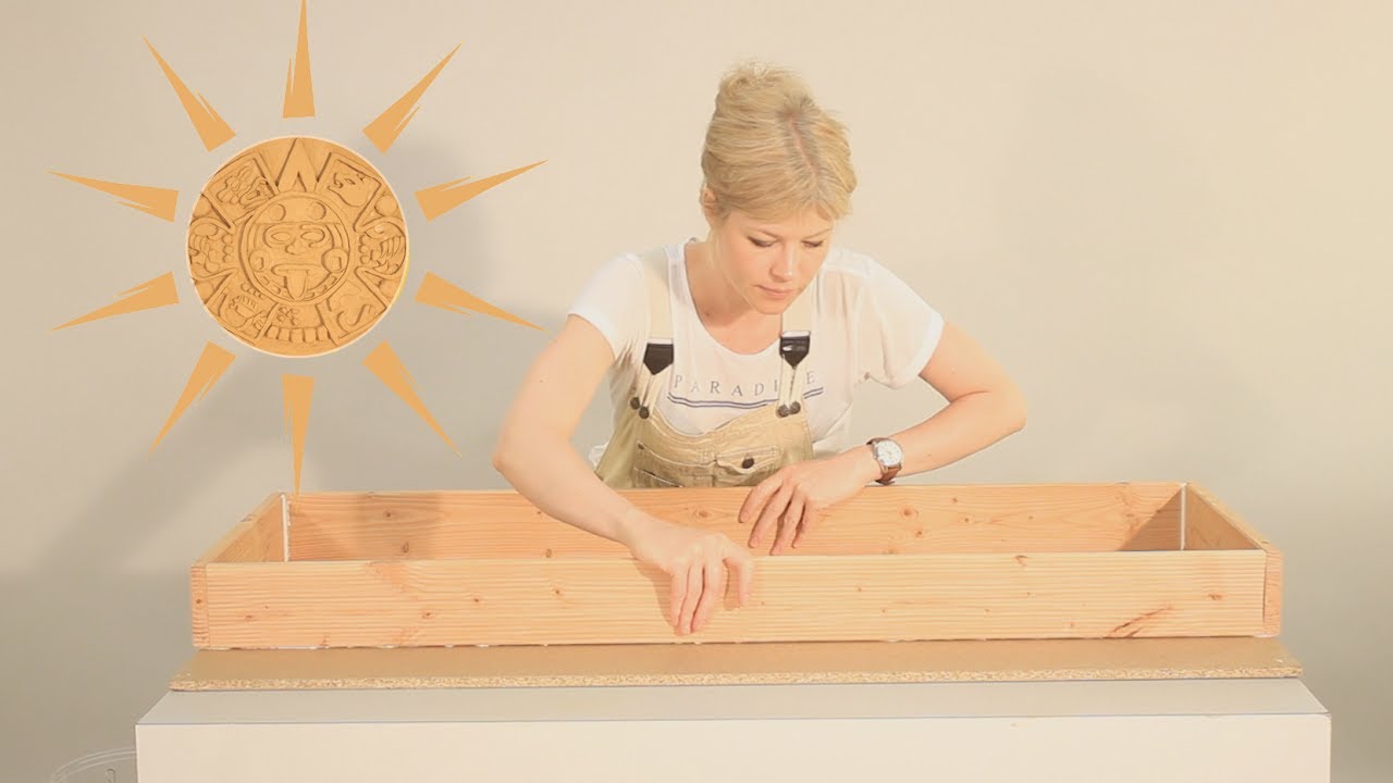 Beton-Gussform aus Silikon herstellen - „Azteken Sonnenkalender“.  HS620 Formenbausilikon.
