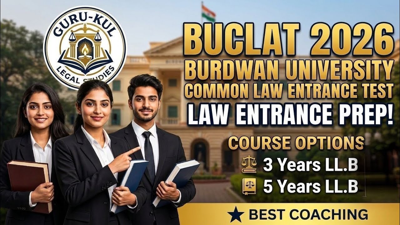 Burdwan University 5 years and 3 years LLB admission 2026 ll All Information about BUCLAT 2026.