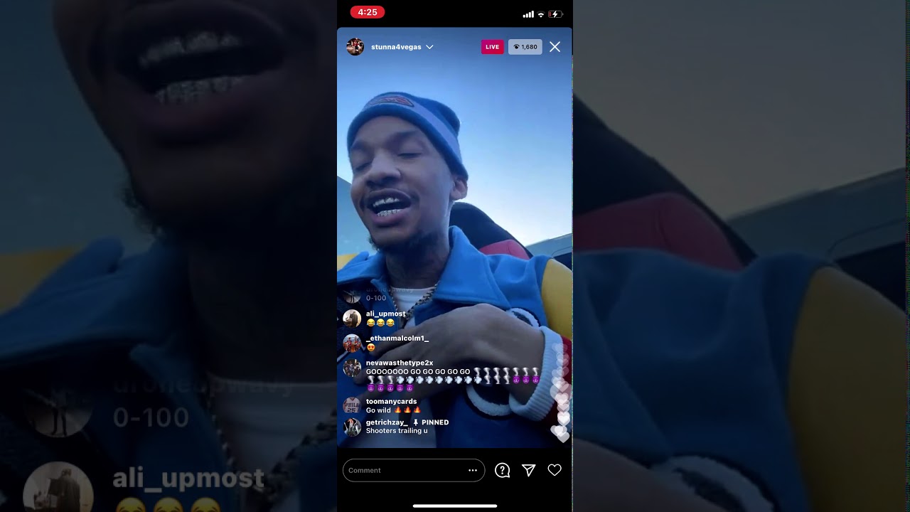 Pooh Shiesty X Stunna 4 vegas unreleased & more on ig live