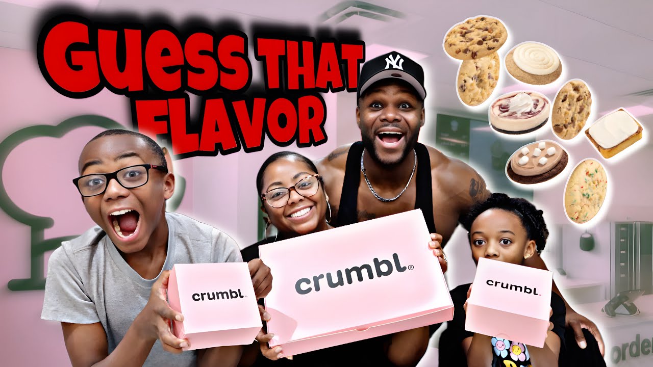 CRUMBL COOKIE TASTING CHALLENGE (GUESS THE COOKIE FLAVOR?) | Vlogmas 17