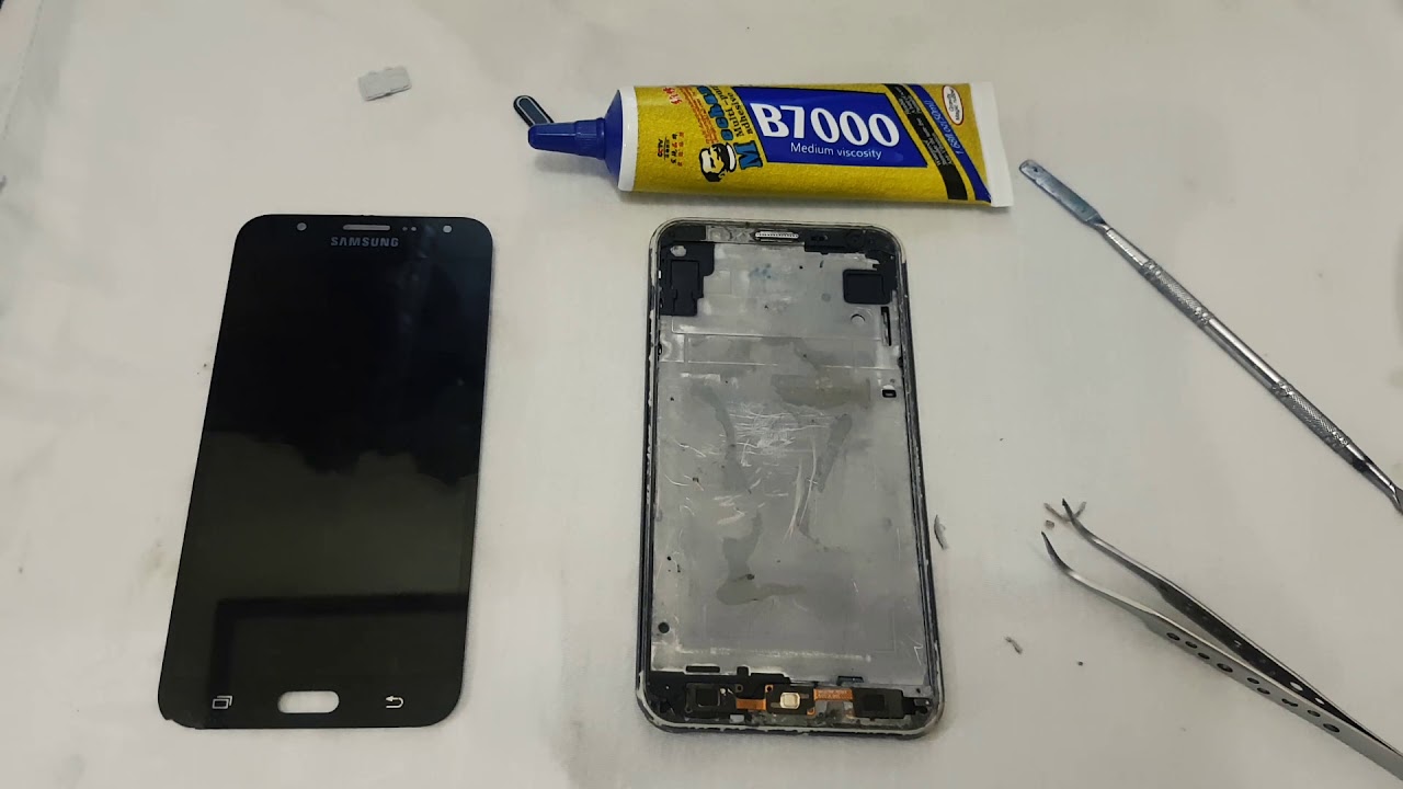 Cara mengganti layar LCD Samsung Galaxy J7 2015 (SM-J700F/DS)