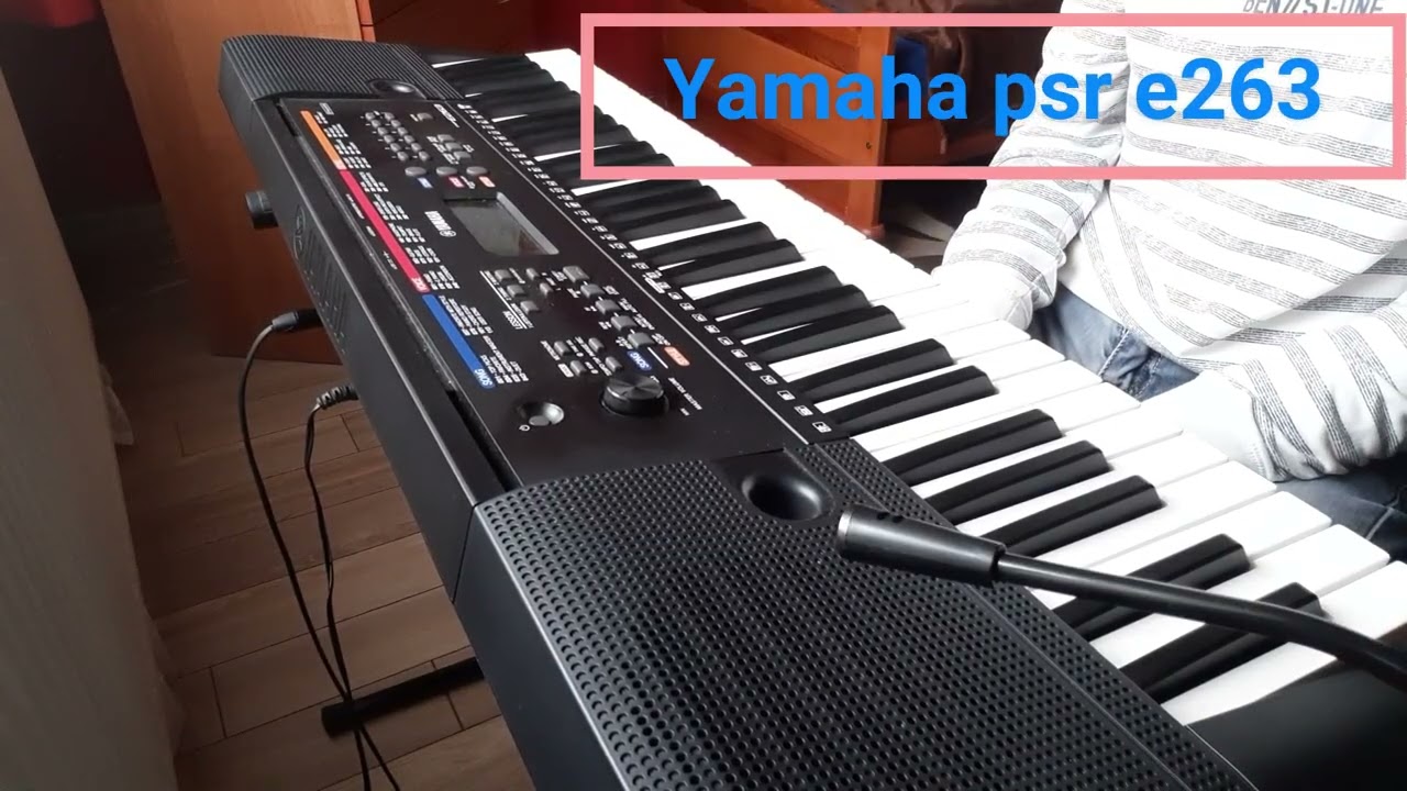 Moje pożegnanie z Yamaha E263... Przesiadka na S670 była tego warta