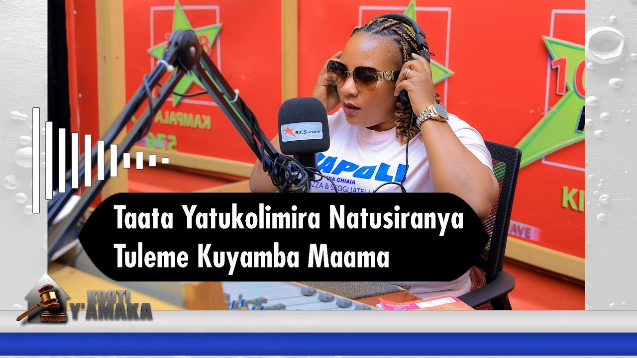 #LiveRadioProgramKKootiYamakaOmulongoBabiryeSarahEbbaluwaStarFm87.5