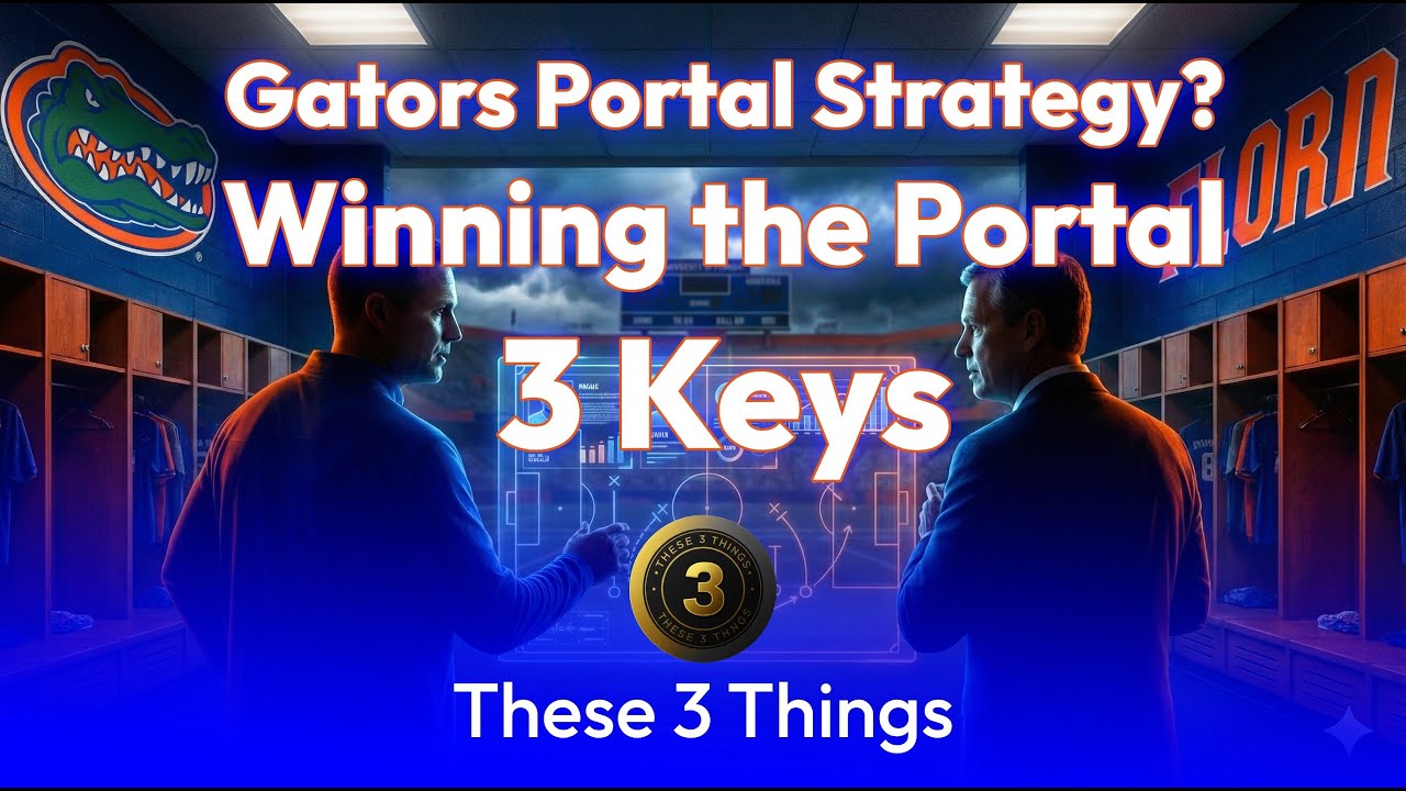 The Truth About the Gators' Transfer Portal Strategy | These 3 Things